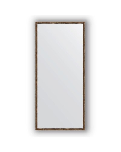 Зеркало Evoform Definite 148х68 Витая бронза
