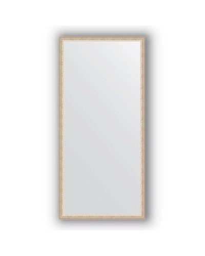 Зеркало Evoform Definite 151х71 Мельхиор