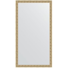Зеркало Evoform Definite 132х72 BY 1098 в багетной раме - Сусальное золото 47 мм