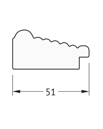 Зеркало Evoform Definite 133х73 BY 1099 в багетной раме - Сухой тростник 51 мм