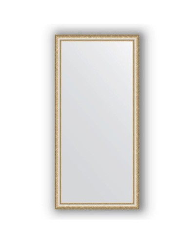 Зеркало Evoform Definite 155х75 Золотые бусы на серебре