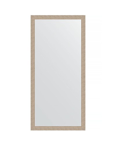 Зеркало Evoform Definite 154х74 BY 1116 в багетной раме - Беленый дуб 57 мм