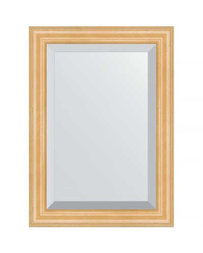 Зеркало Evoform Exclusive 71х51 BY 1123 с фацетом в багетной раме - Сосна 62 мм