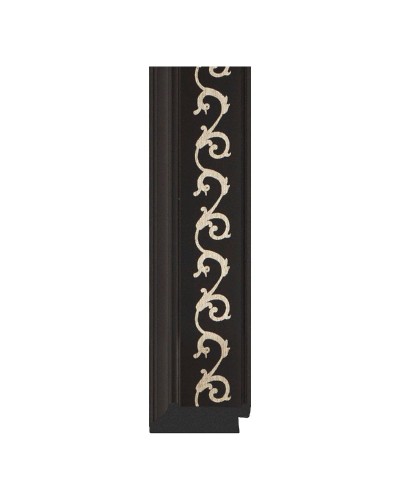 Зеркало Evoform Exclusive 135х55 Черный ардеко