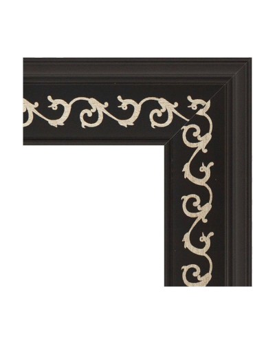 Зеркало Evoform Exclusive 135х55 Черный ардеко