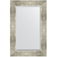 Зеркало Evoform Exclusive 86х56 BY 1140 с фацетом в багетной раме - Алюминий 90 мм