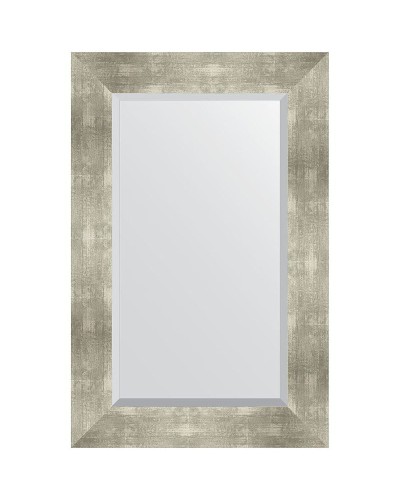 Зеркало Evoform Exclusive 86х56 BY 1140 с фацетом в багетной раме - Алюминий 90 мм
