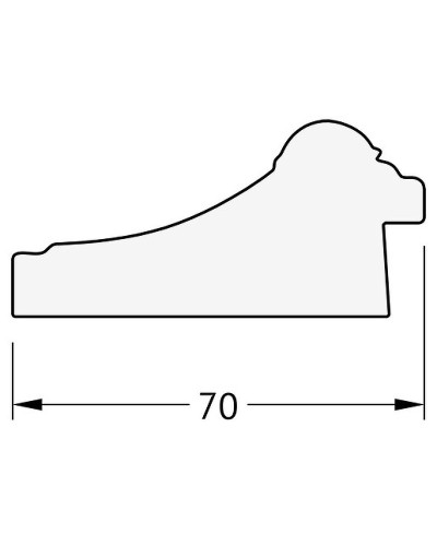 Зеркало Evoform Exclusive 113х53 BY 1142 с фацетом в багетной раме - Состаренное серебро с плетением 70 мм
