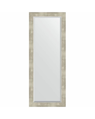 Зеркало Evoform Exclusive 131х51 BY 1159 с фацетом в багетной раме - Алюминий 61 мм