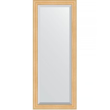 Зеркало Evoform Exclusive 141х56 BY 1163 с фацетом в багетной раме - Сосна 62 мм