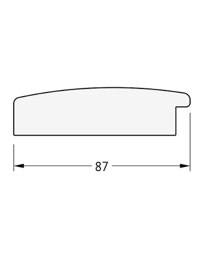 Зеркало Evoform Exclusive 106х76 BY 1201 с фацетом в багетной раме - Травленое золото 87 мм