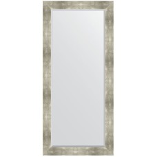Зеркало Evoform Exclusive 166х76 BY 1210 с фацетом в багетной раме - Алюминий 90 мм