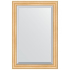 Зеркало Evoform Exclusive 91х61 BY 1173 с фацетом в багетной раме - Сосна 62 мм