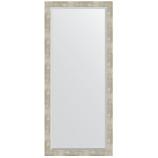 Зеркало Evoform Exclusive 161х71 BY 1209 с фацетом в багетной раме - Алюминий 61 мм