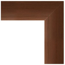 Зеркало Evoform Exclusive 92х62 BY 1177 с фацетом в багетной раме - Орех 65 мм