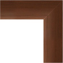 Зеркало Evoform Exclusive 152х62 BY 1187 с фацетом в багетной раме - Орех 65 мм