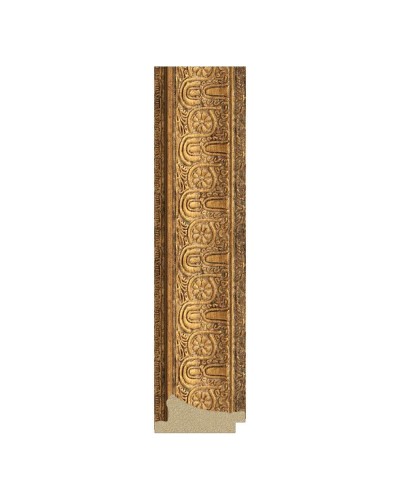 Зеркало Evoform Exclusive 134х54 Медный эльдорадо