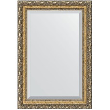 Зеркало Evoform Exclusive 95х65 BY 1280 с фацетом в багетной раме - Виньетка бронзовая 85 мм