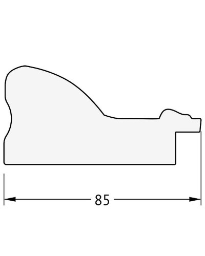Зеркало Evoform Exclusive 95х65 BY 1280 с фацетом в багетной раме - Виньетка бронзовая 85 мм