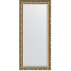 Зеркало Evoform Exclusive 165х75 BY 1310 с фацетом в багетной раме - Виньетка бронзовая 85 мм