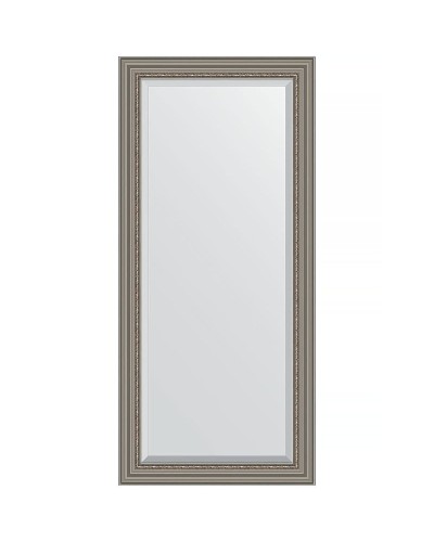 Зеркало Evoform Exclusive 166х76 BY 1307 с фацетом в багетной раме - Римское серебро 88 мм