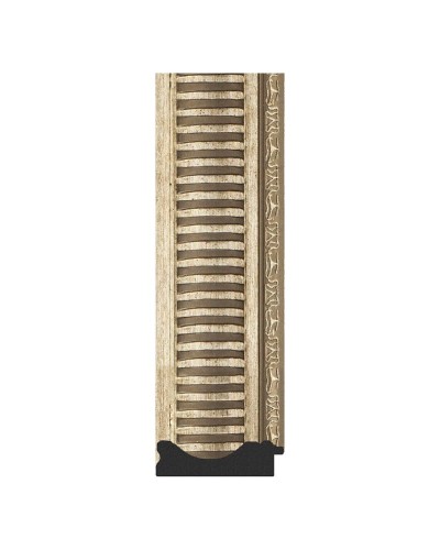 Зеркало Evoform Exclusive 137х57 Серебряный акведук