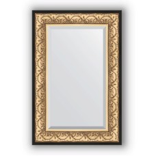 Зеркало Evoform Exclusive 90х60 Барокко золото