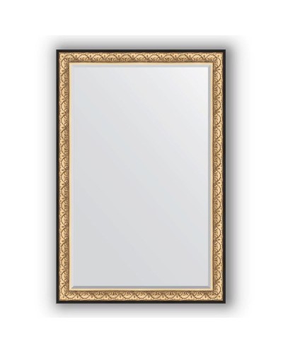 Зеркало Evoform Exclusive 180х120 Барокко золото