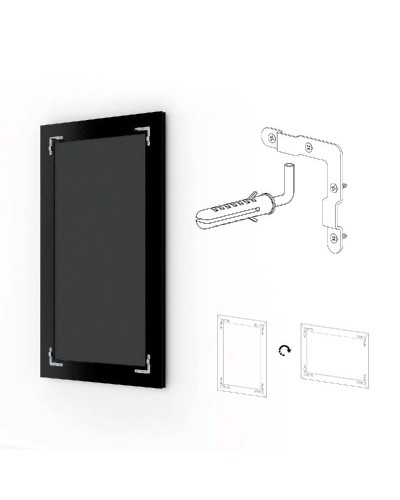 Зеркало Evoform Exclusive 180х120 Барокко золото