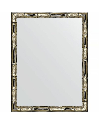 Зеркало Evoform Definite 44х34 BY 1329 в багетной раме - Серебряный бамбук 24 мм