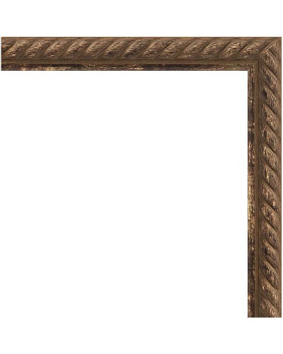 Зеркало Evoform Definite 44х34 BY 1339 в багетной раме - Витая бронза 26 мм