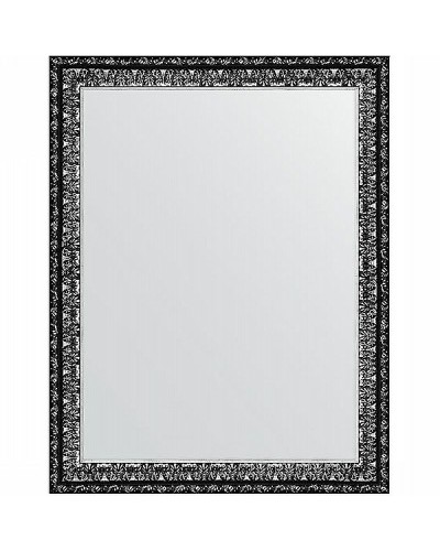Зеркало Evoform Definite 47х37 BY 1340 в багетной раме - Черненое серебро 38 мм