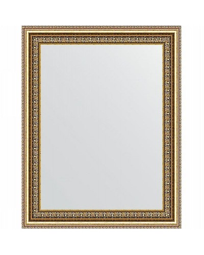 Зеркало Evoform Definite 48х38 BY 1344 в багетной раме - Бусы золотые 46 мм