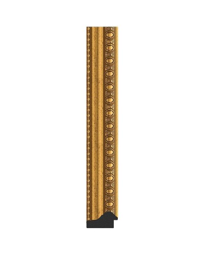 Зеркало Evoform Definite 48х38 BY 1344 в багетной раме - Бусы золотые 46 мм