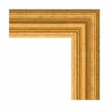 Зеркало Evoform Definite 52х42 BY 1353 в багетной раме - Состаренное золото 67 мм