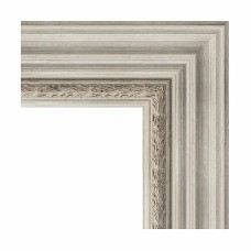 Зеркало Evoform Exclusive 56х46 BY 1369 с фацетом в багетной раме - Римское серебро 88 мм