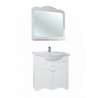Зеркало Bellezza Кантри 75 Белое