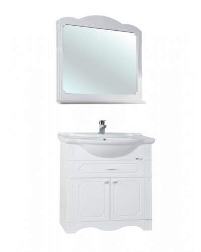 Зеркало Bellezza Кантри 75 Белое