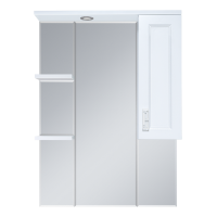 Дива - 75 Зеркало-шкаф со светом правое