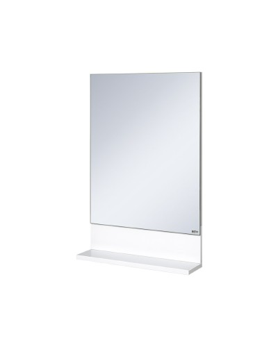 Алиса - 50 Зеркало белое с полкой