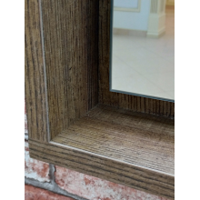 Dallas - 80 Зеркало свет ДСП (Дуб Галифакс)