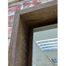 Dallas - 80 Зеркало свет ДСП (Дуб Галифакс)