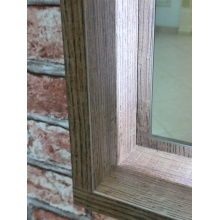 Dallas - 80 Зеркало свет ДСП (Дуб Галифакс)