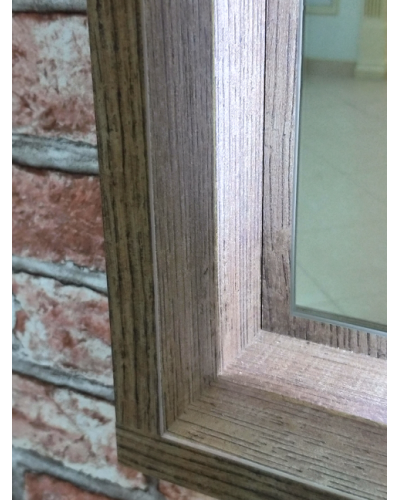 Dallas - 80 Зеркало свет ДСП (Дуб Галифакс)