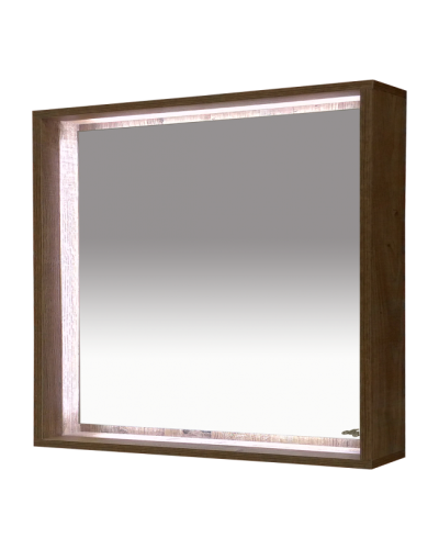 Dallas -100 Зеркало свет ДСП (Дуб Галифакс)