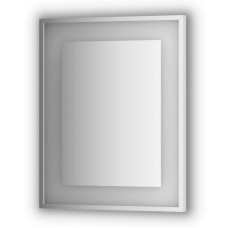 Зеркало Evoform Ledside 75х60 Сталь