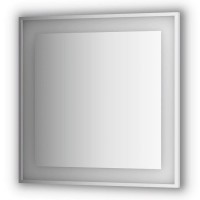 Зеркало Evoform Ledside 90х90 Сталь
