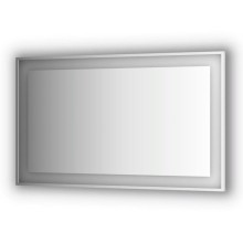 Зеркало Evoform Ledside 90х150 Сталь