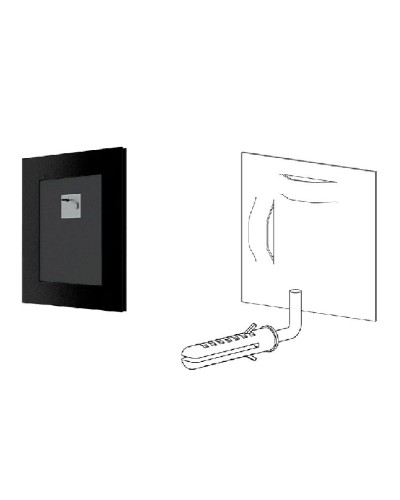 Зеркало Evoform Definite 43х33 Хром