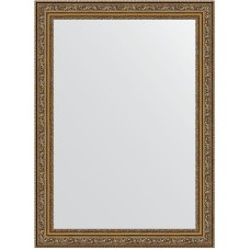 Зеркало Evoform Definite 74х54 BY 3039 в багетной раме - Виньетка состаренное золото 56 мм